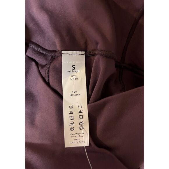 Halara Cross Waist Purple Joggers Leggings with Pockets  Women's Size S - Picture 4 of 6